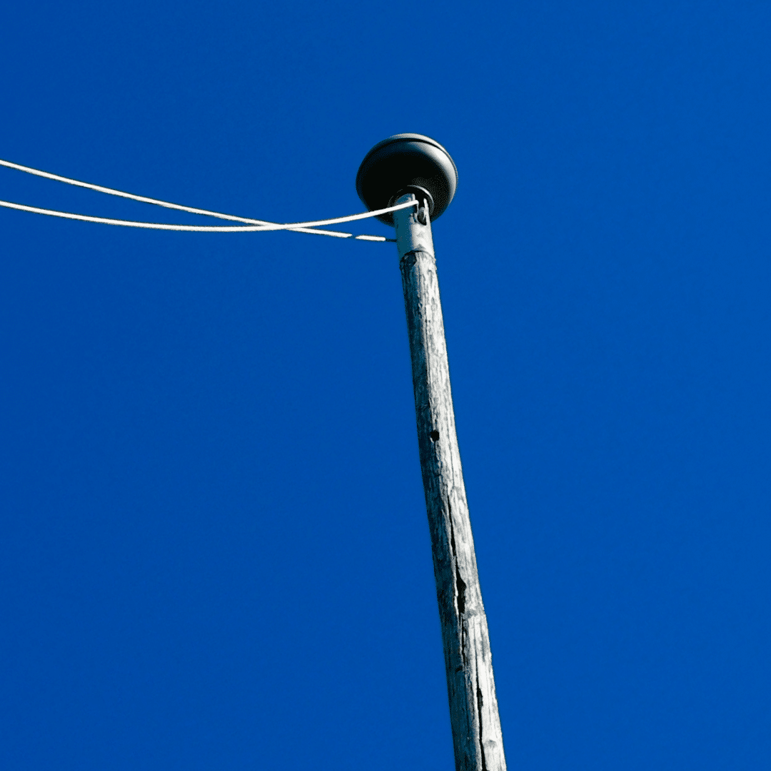 Flagstang gammel ikke vedligeholdt