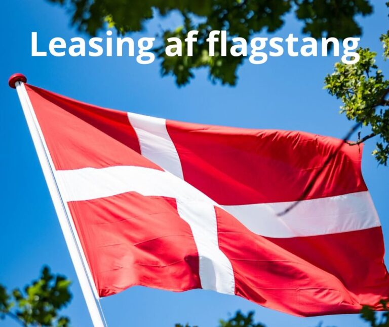 Leasing af flagstang- Uptimast